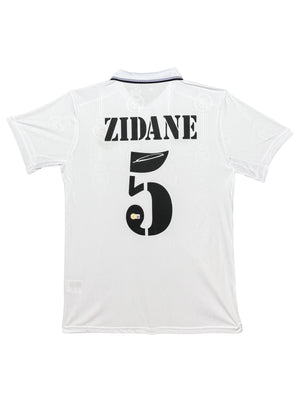 Maillot Domicile Real Madrid 2005-2006 signe par Zinedine Zidane Certifié par Beckett