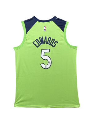 Maillot Authentique Minnesota Timberwolves signé par Anthony Edwards et certifié par Beckett