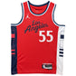 Maillot Authentique Los Angeles Clippers  signe par Derrick Jones Jr. certifie par PSA authentic-signatures