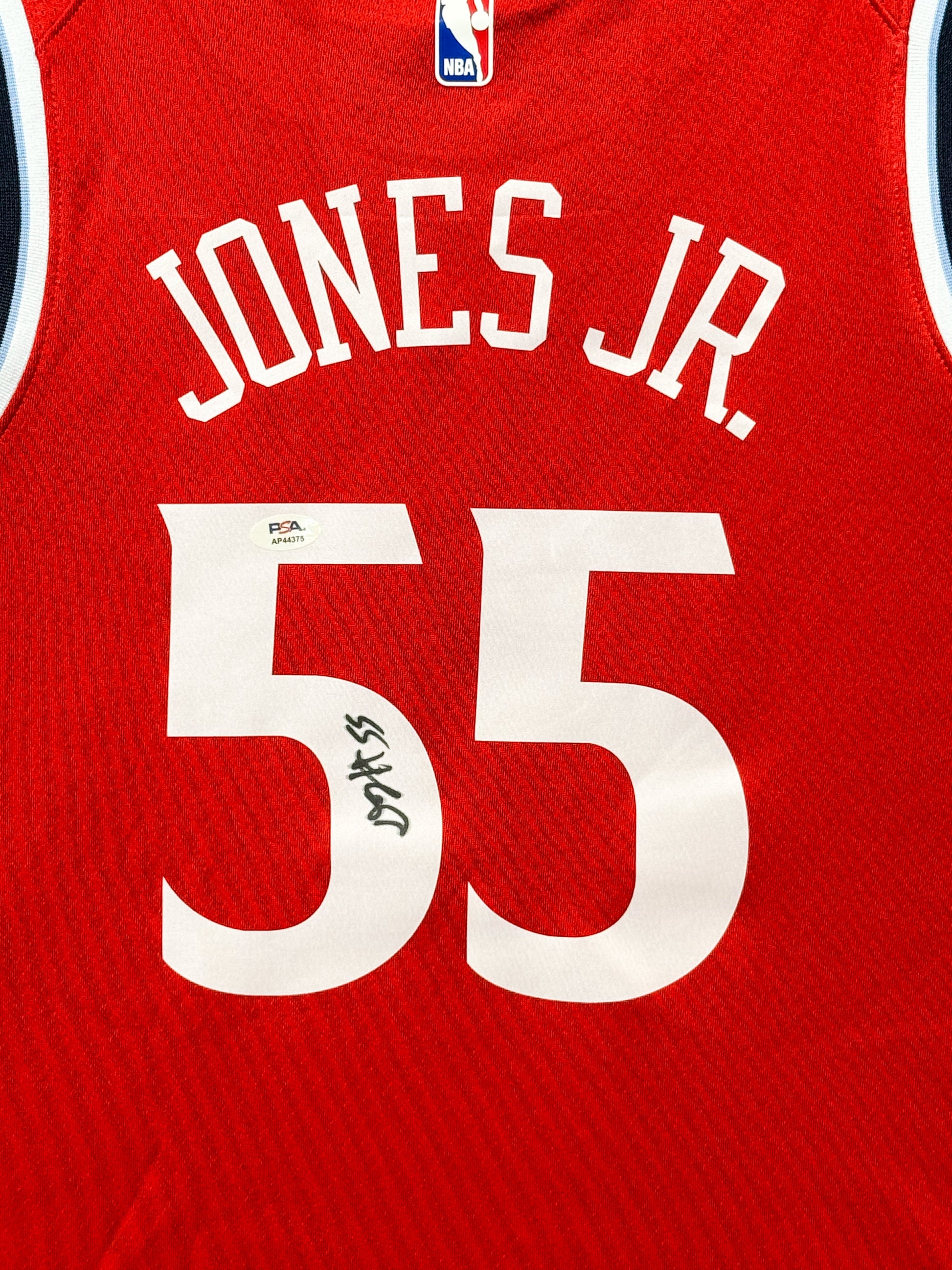 Maillot Authentique Los Angeles Clippers  signe par Derrick Jones Jr. certifie par PSA authentic-signatures