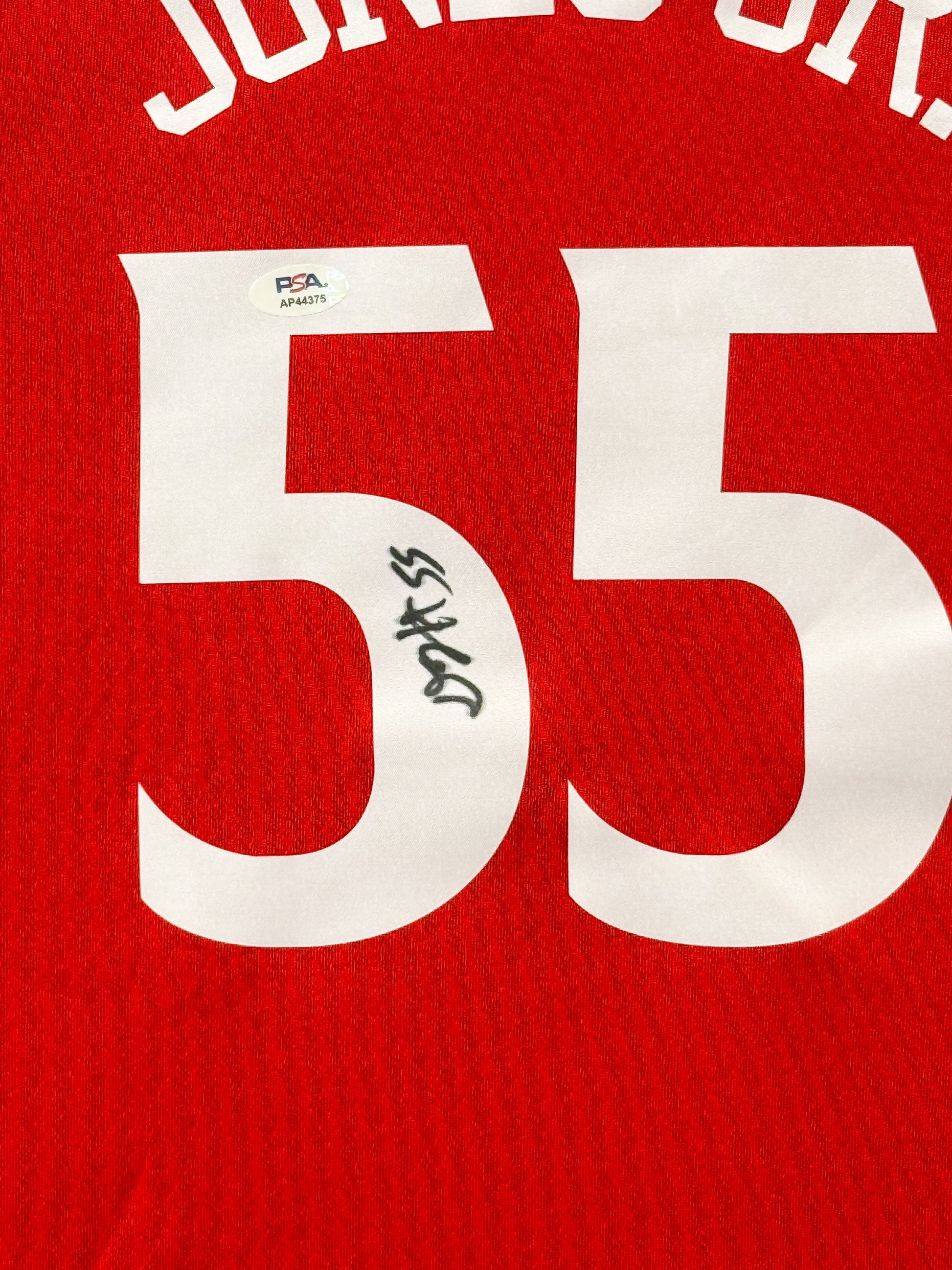 Maillot Authentique Los Angeles Clippers  signe par Derrick Jones Jr. certifie par PSA authentic-signatures