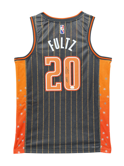 Maillot Authentique 75th Anniversary Orlando Magic signé par Markelle Fultz er certifié par JSA