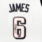 Maillot Replica Team USA Edition Olympics Games Paris 2024 signé par Lebron James et certifié
