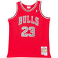 Maillot Mitchell and Ness 1997-98 'LAST DANCE' Chicago BULLS signé par Michael Jordan  et certifié par PSA authentic-signatures