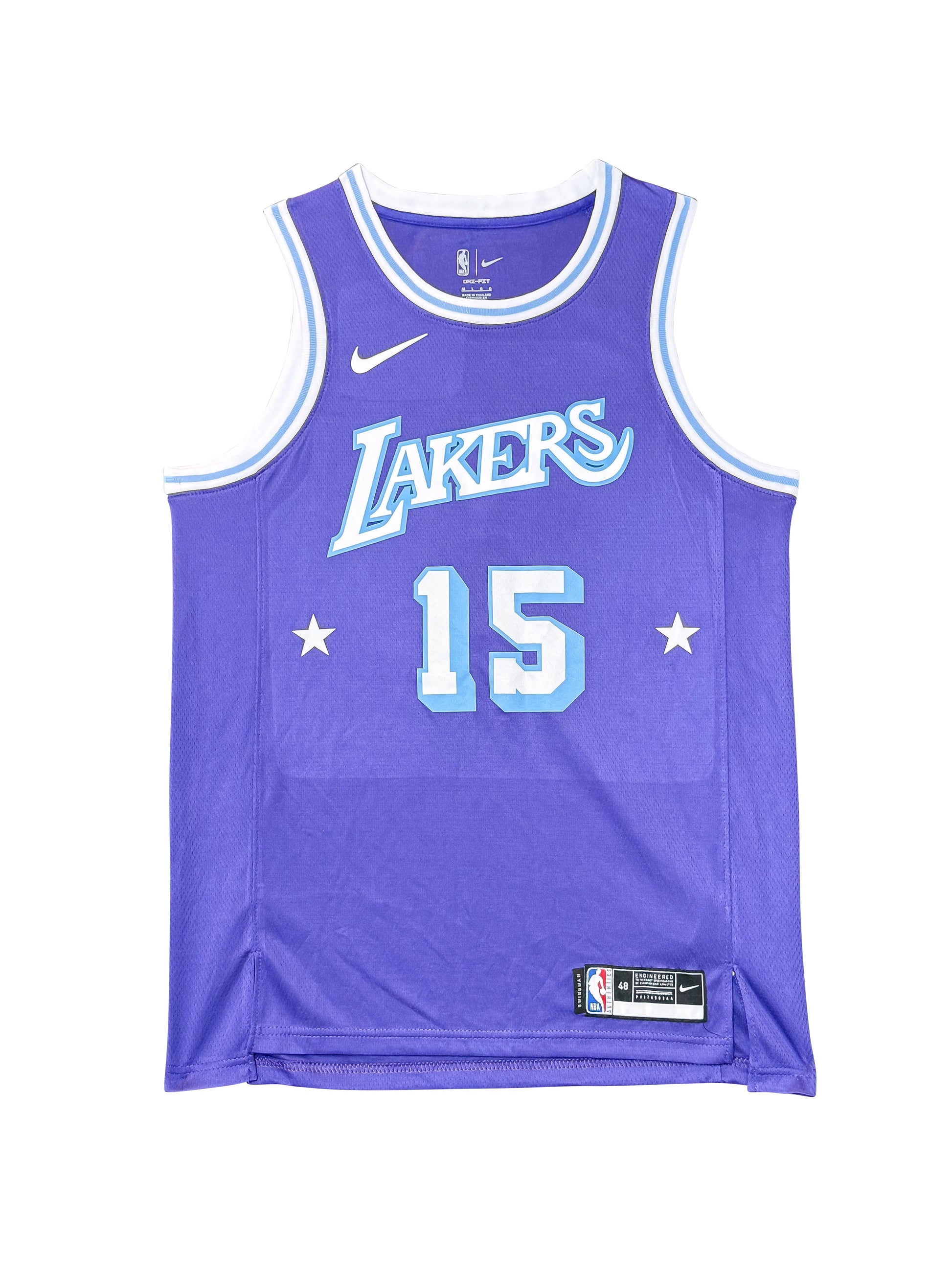 Maillot SWINGMAN Los Angeles LAKERS signé par Autin REAVES et certifié par JSA authentic-signatures