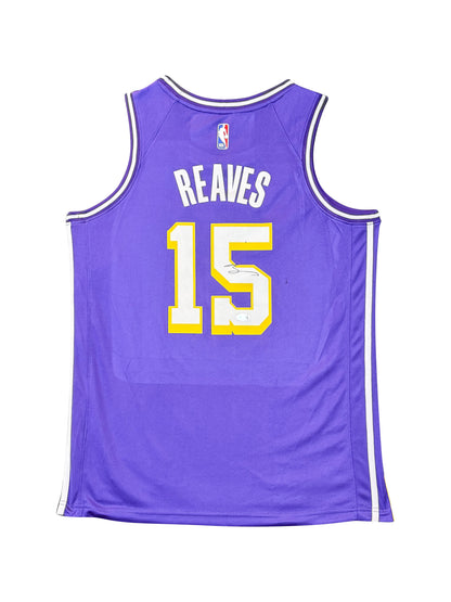 Maillot SWINGMAN Los Angeles LAKERS Statement Edition signé par Austin REAVES et certifié par JSA authentic-signatures