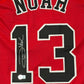 Maillot Custom Chicago BULLS signé par Joakim Noah et certifié parBeckett authentic-signatures