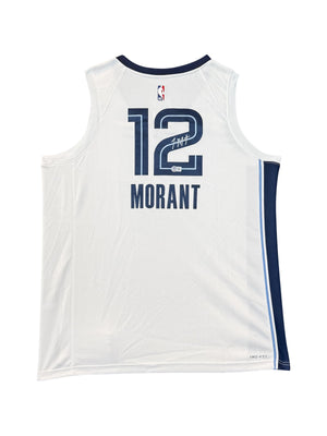 Maillot Authentic Association Edition Memphis GRIZZLIES signé par JA MORANT et certifié par BECKETT authentic-signatures