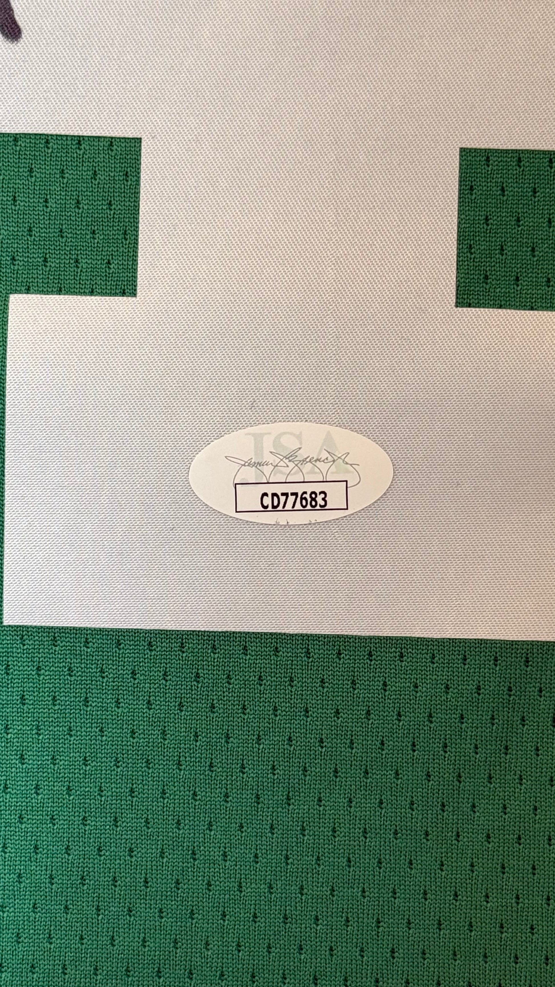 Maillot Swingman Boston CELTICS signé par Jrue Holiday et certifié par JSA authentic-signatures