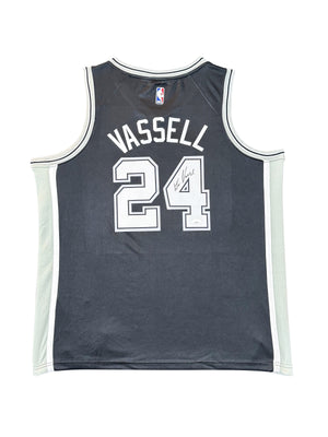 Maillot SWINGMAN San Antonio Spurs signé par Devin VASSELL et certifié par JSA authentic-signatures