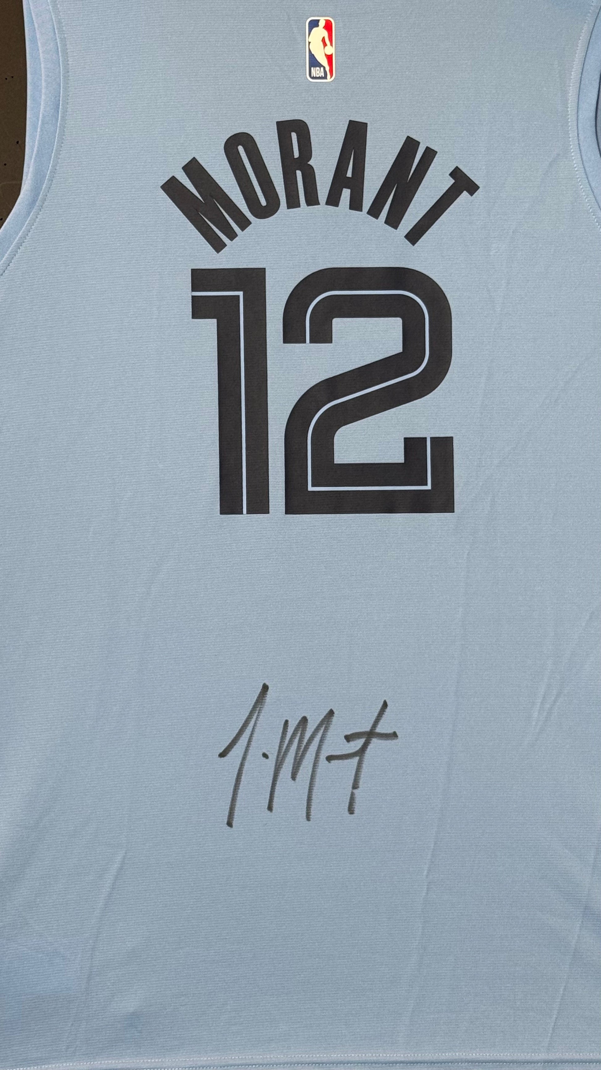 Maillot Authentic Memphis GRIZZLIES signé par JA MORANT et certifié par JSA authentic-signatures