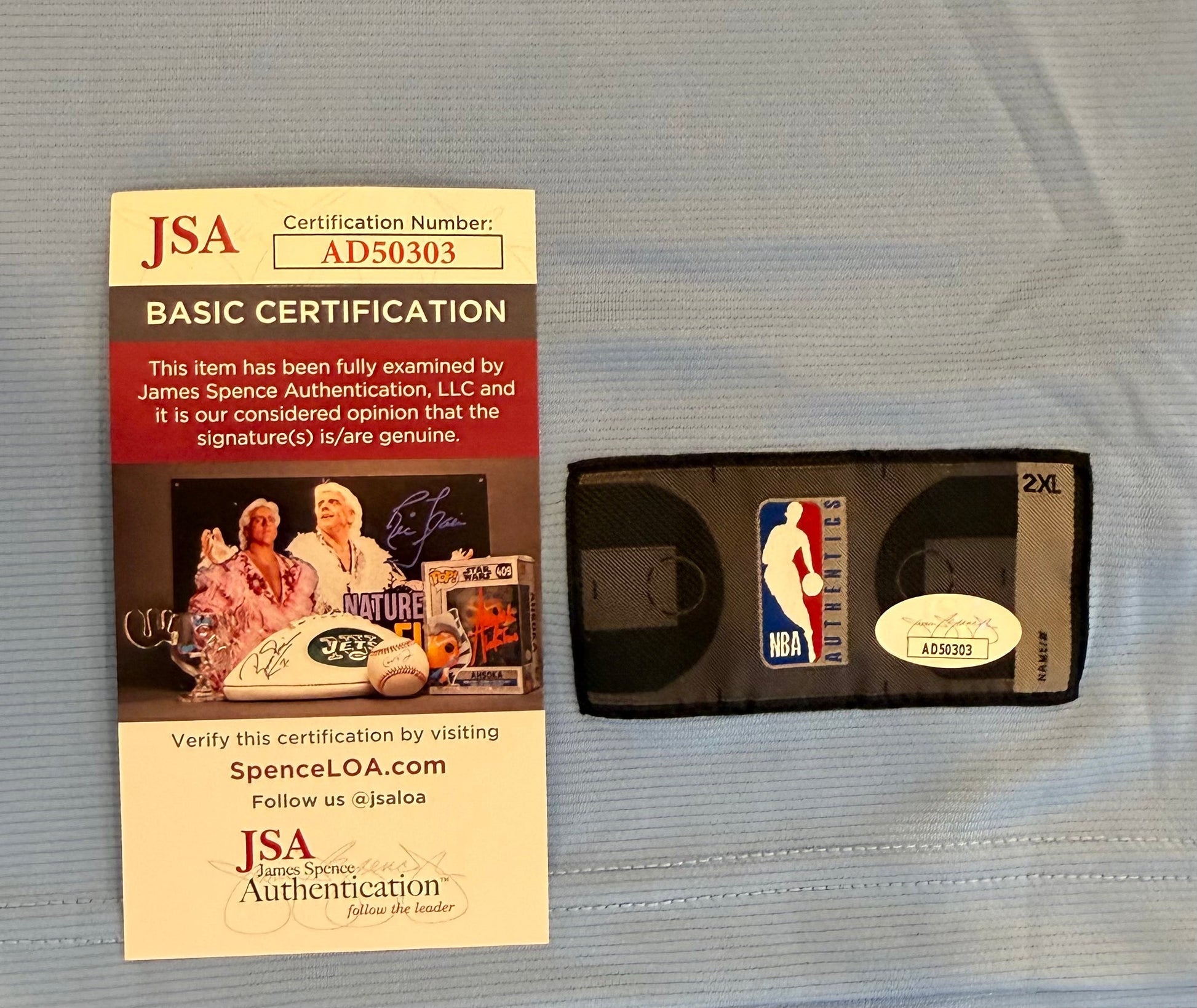 Maillot Authentic Memphis GRIZZLIES signé par JA MORANT et certifié par JSA authentic-signatures