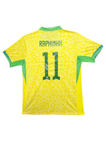 Maillot Authentique Brazil 2022 signé par Raphinha et certifié par Beckett authentic-signatures