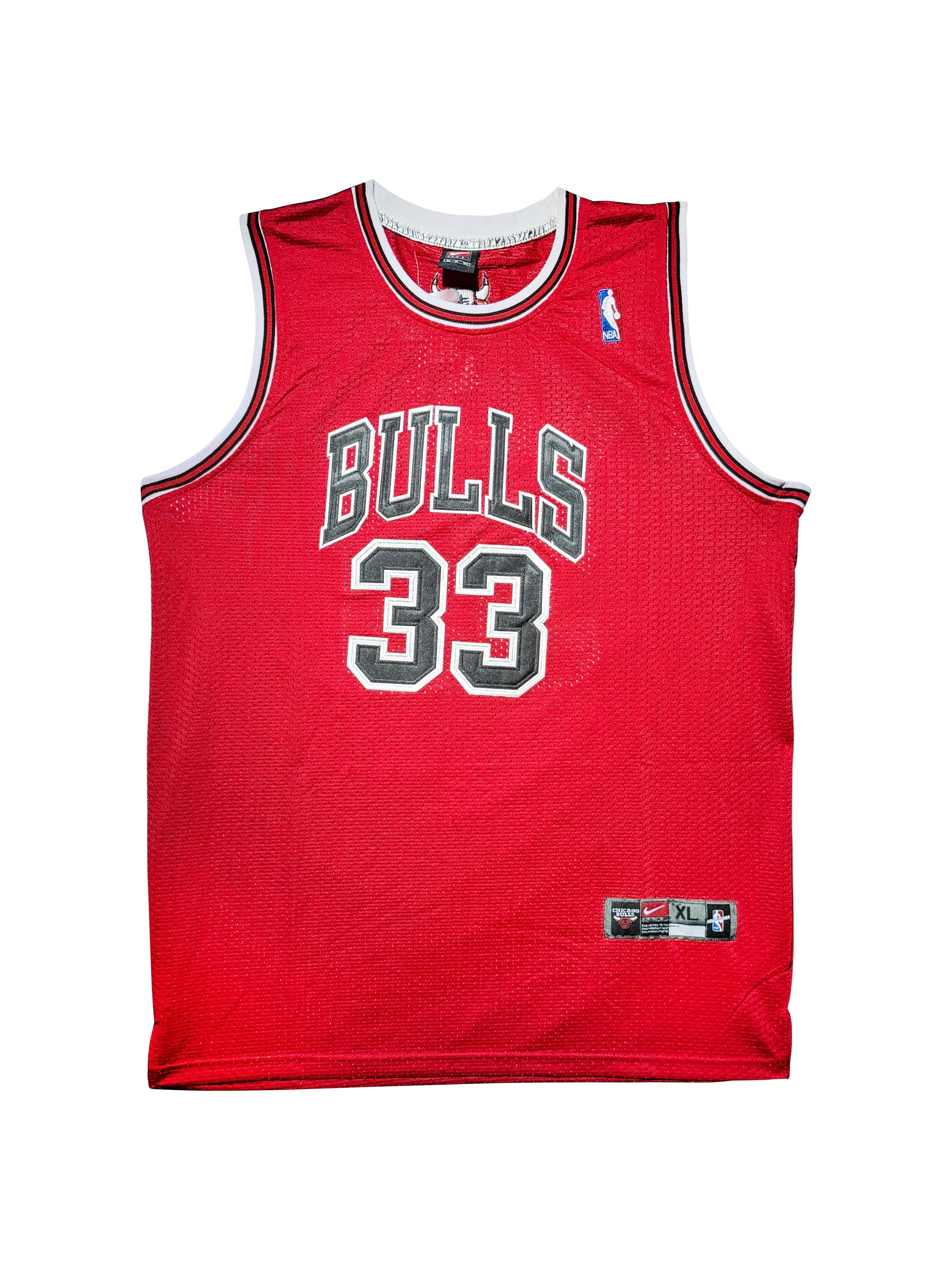 Maillot "6xChamp-HOF 10" Authentique Domicile Chicago Bulls signe par Scottie Pippen certifie par PSA authentic-signatures