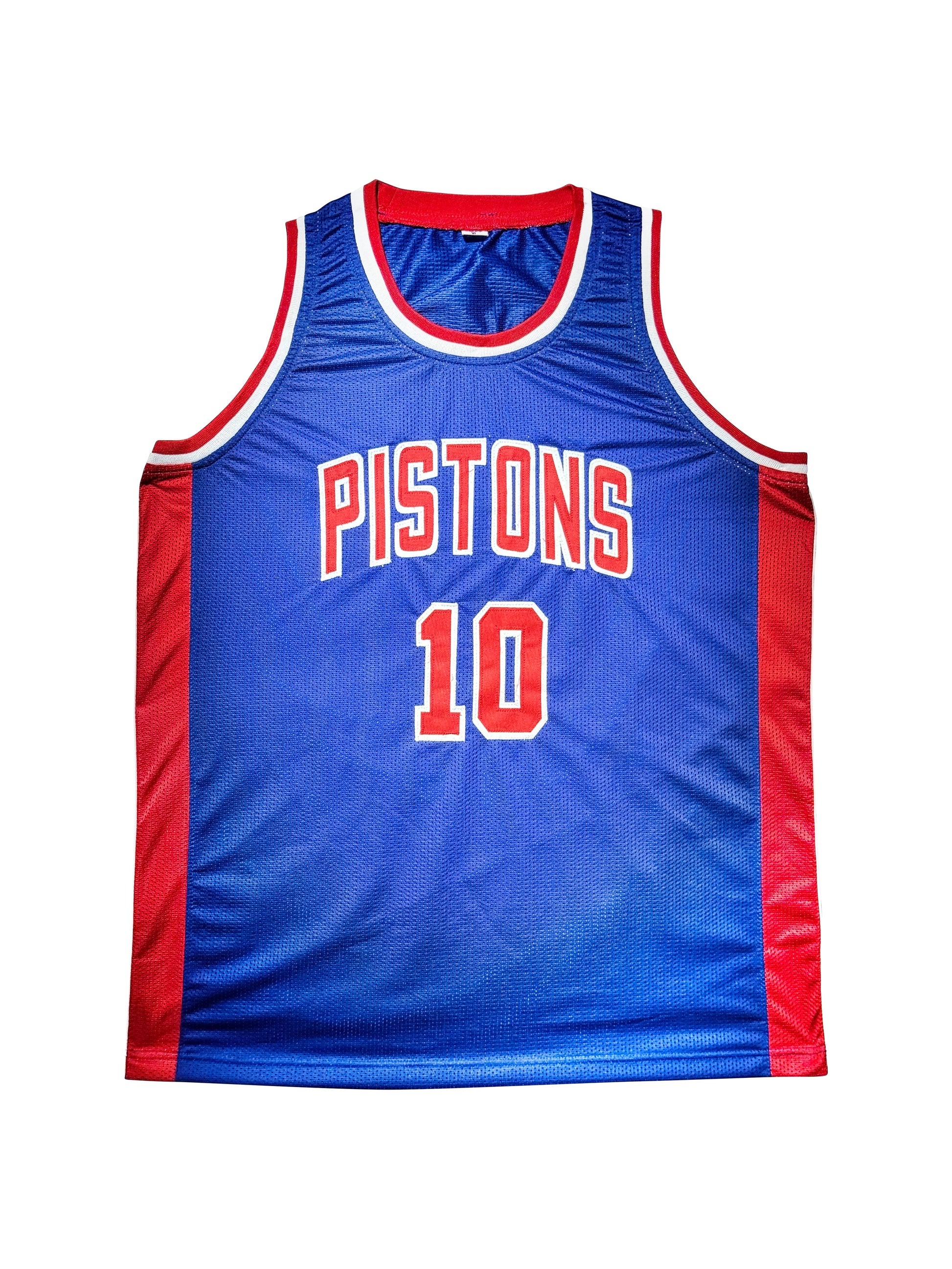 Maillot Custom Detroit Pistons signe par Dennis rodman certifie par JSA authentic-signatures