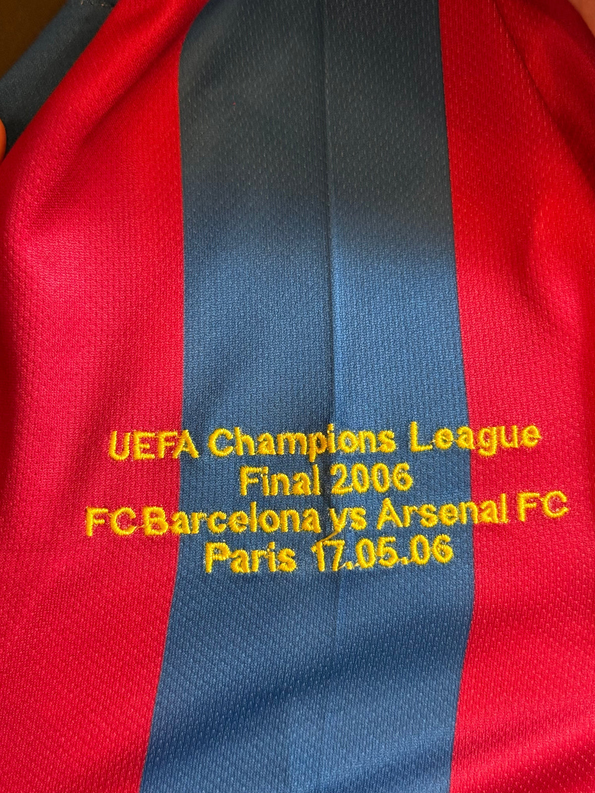 Ronaldinho Signed Authentic Champions League Final 2006 Fc barcelona Jersey, Certified by Beckett authentic-signatures Foo...