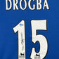 Didier Drogba Signed Authentic Chelsea Jersey, Certified by Beckett authentic-signatures Football Authentic Signatures