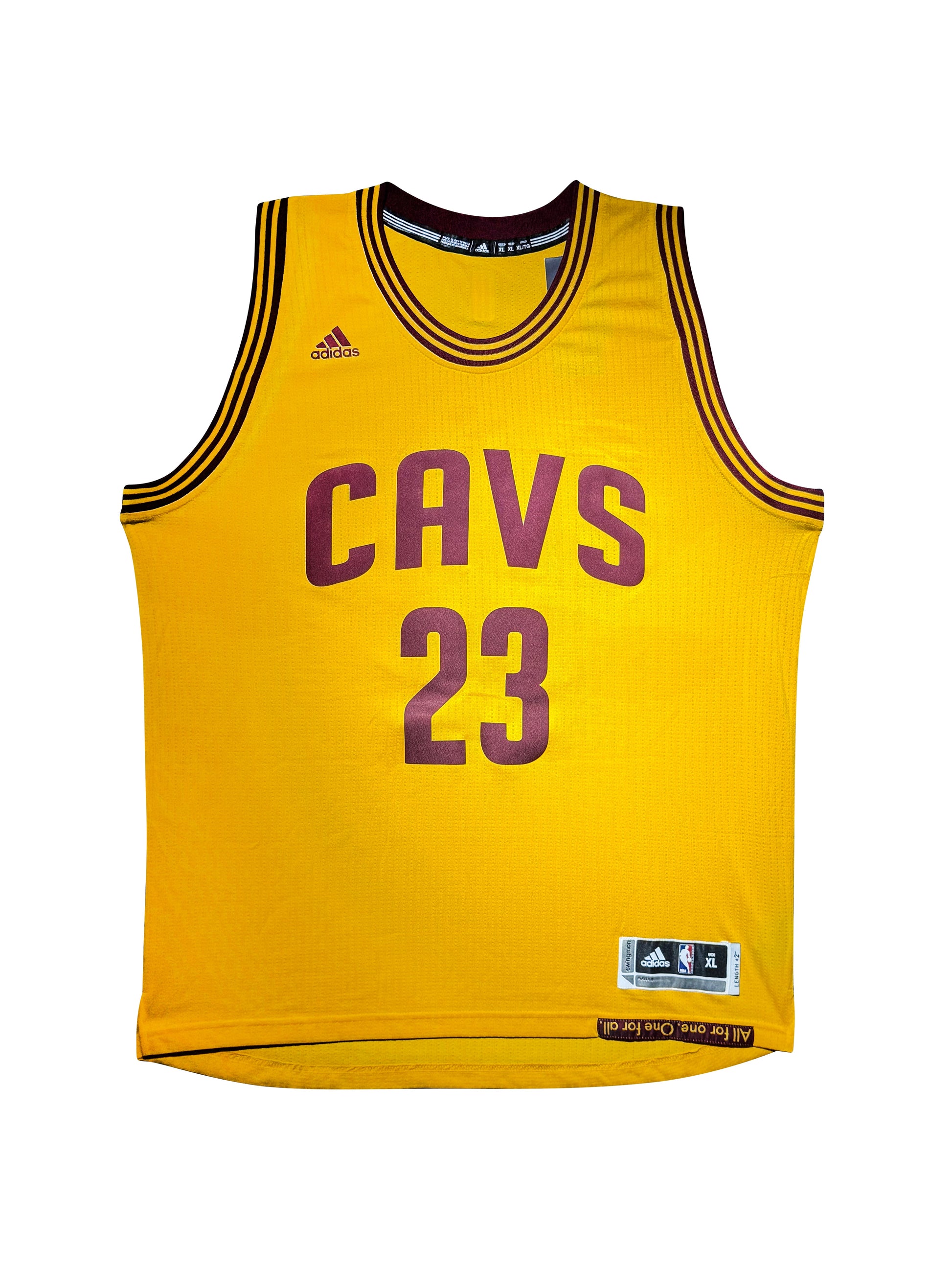 Maillot Authentique Domicile Cleveland Cavaliers signe par Lebron James certifie par Upper Deck authentic-signatures
