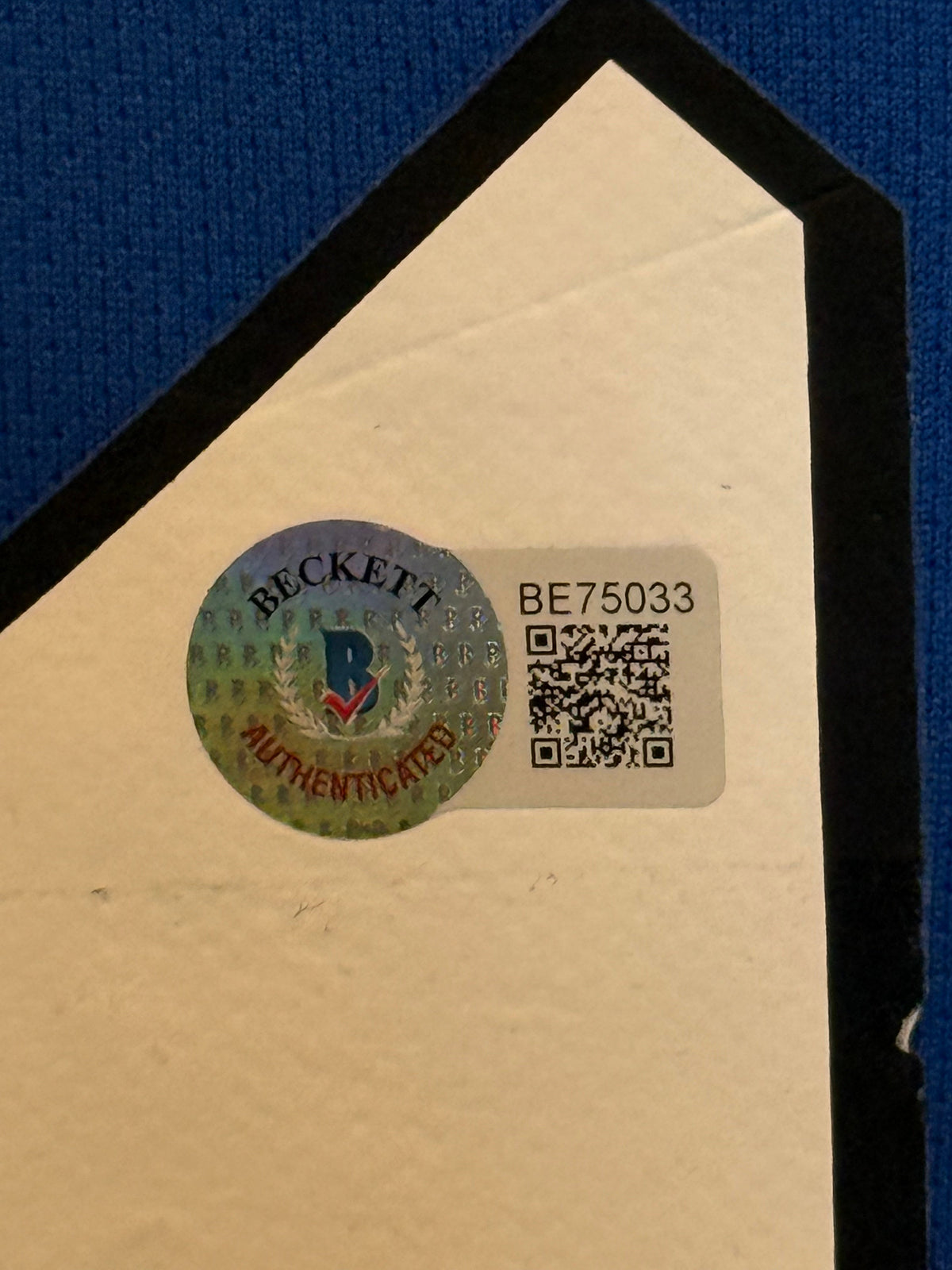 Didier Drogba Signed Authentic Chelsea Jersey, Certified by Beckett authentic-signatures Football Authentic Signatures