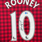 Wayne Rooney Signed Authentic Manchester United Jersey, Certified by Beckett authentic-signatures Football Authentic Signa...