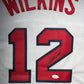 Maillot Custom Domicile Team USA Edition Championnat du Monde FIBA 1994 signe par Dominique Wilkins et certifie par JSA authentic-signatures