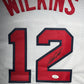 Maillot Custom Domicile Team USA Edition Championnat du Monde FIBA 1994 signe par Dominique Wilkins et certifie par JSA authentic-signatures
