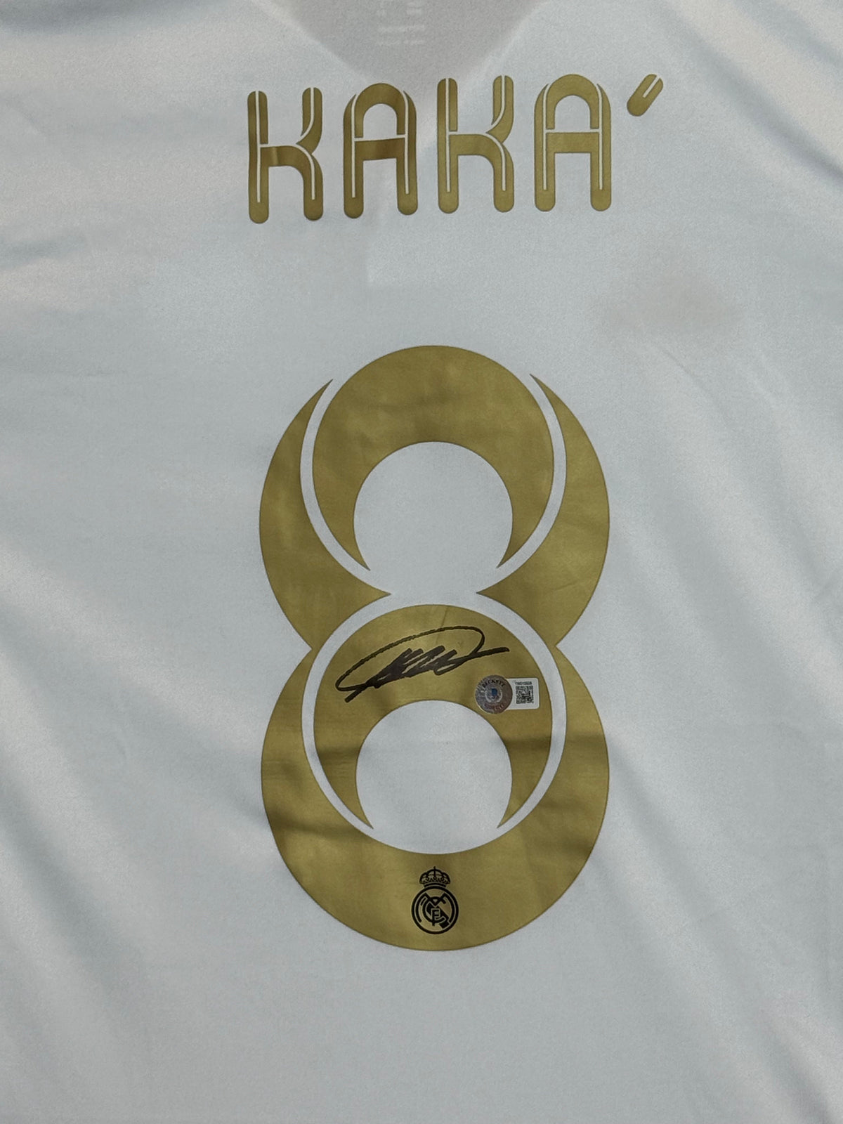 Kaka Signed Authentic 2011-12 Real Madrid Jersey, Certified by Beckett authentic-signatures Football Authentic Signatures
