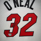 Maillot Authentique Mitchell and Ness Miami Heat signe par Shaquille O 'Neal certifie par Fanatics authentic-signatures