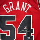 Maillot Authentique Domicile Chicago Bulls  signe par Horace Grant certifie par Beckett authentic-signatures