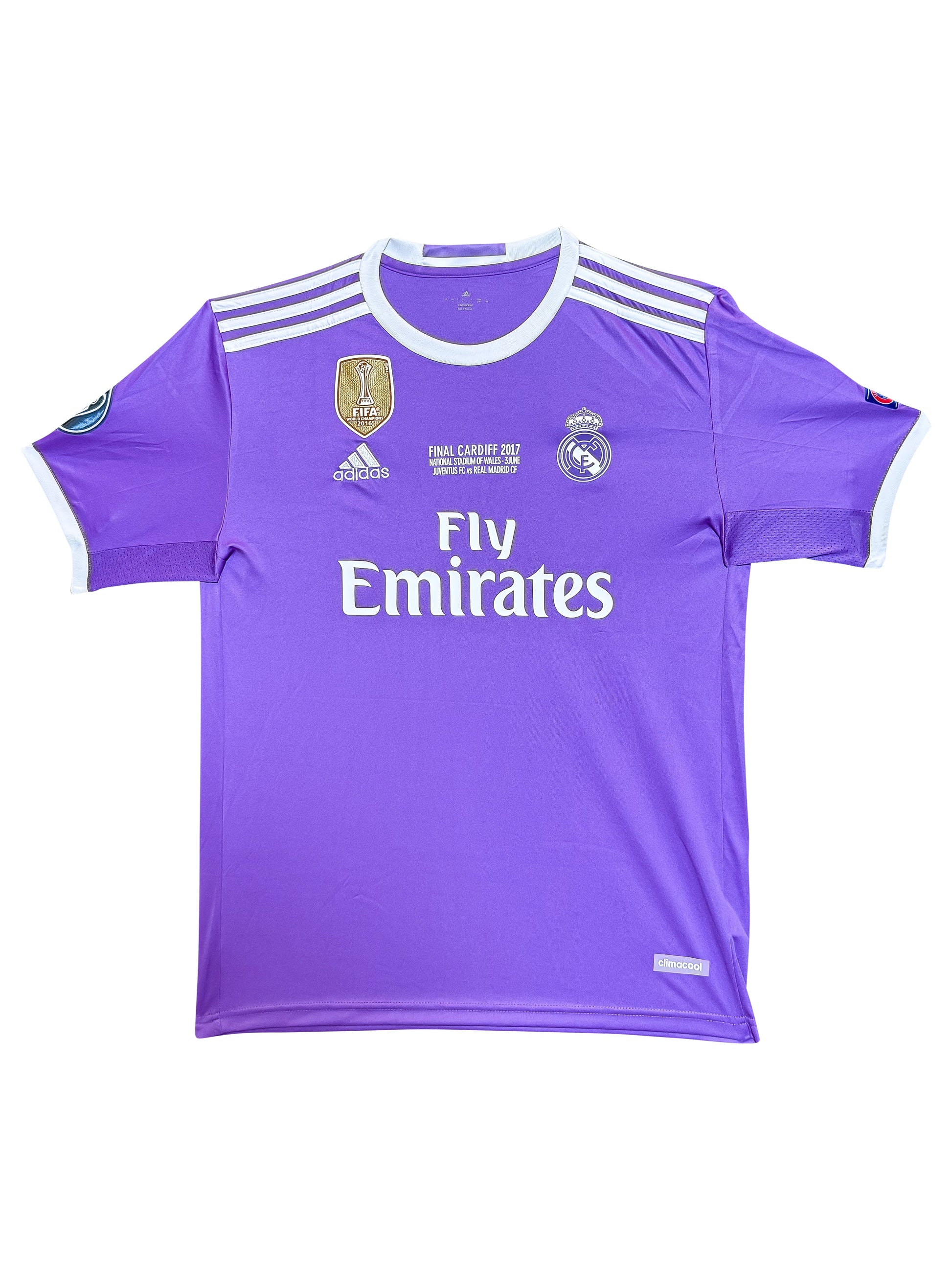 Maillot Authentique Real Madrid Finale champions League 2017 signé par Luka Modric certifié par Beckett authentic-signatures
