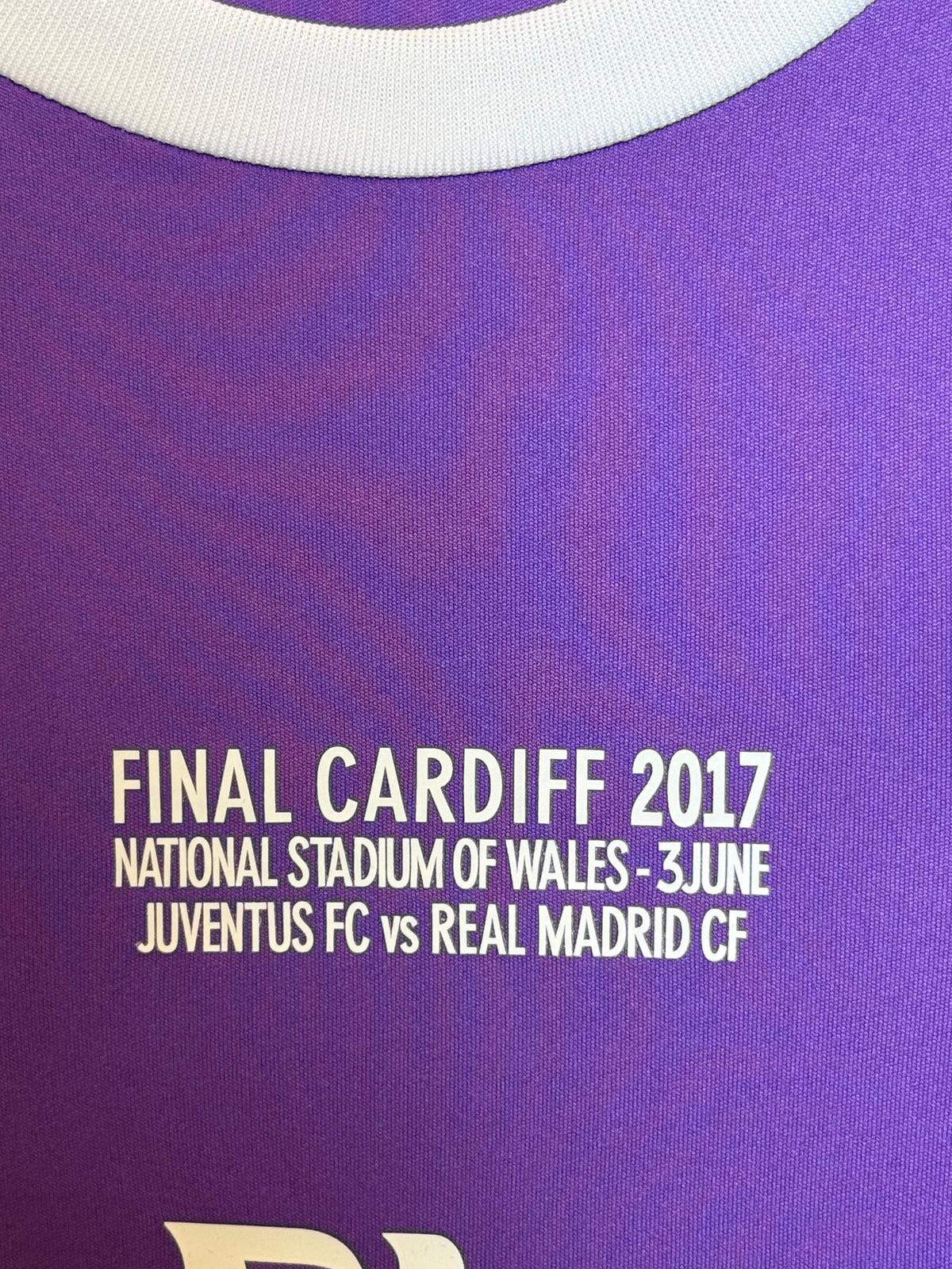 Luka Modric Signed Authentic Champions League Final 2017 Real Madrid Jersey, Certified by Beckett authentic-signatures Foo...