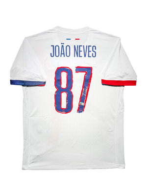 Maillot Exterieur signe par Joao NEVES Paris Saint Germain 2024-25 Certifié par Beckett