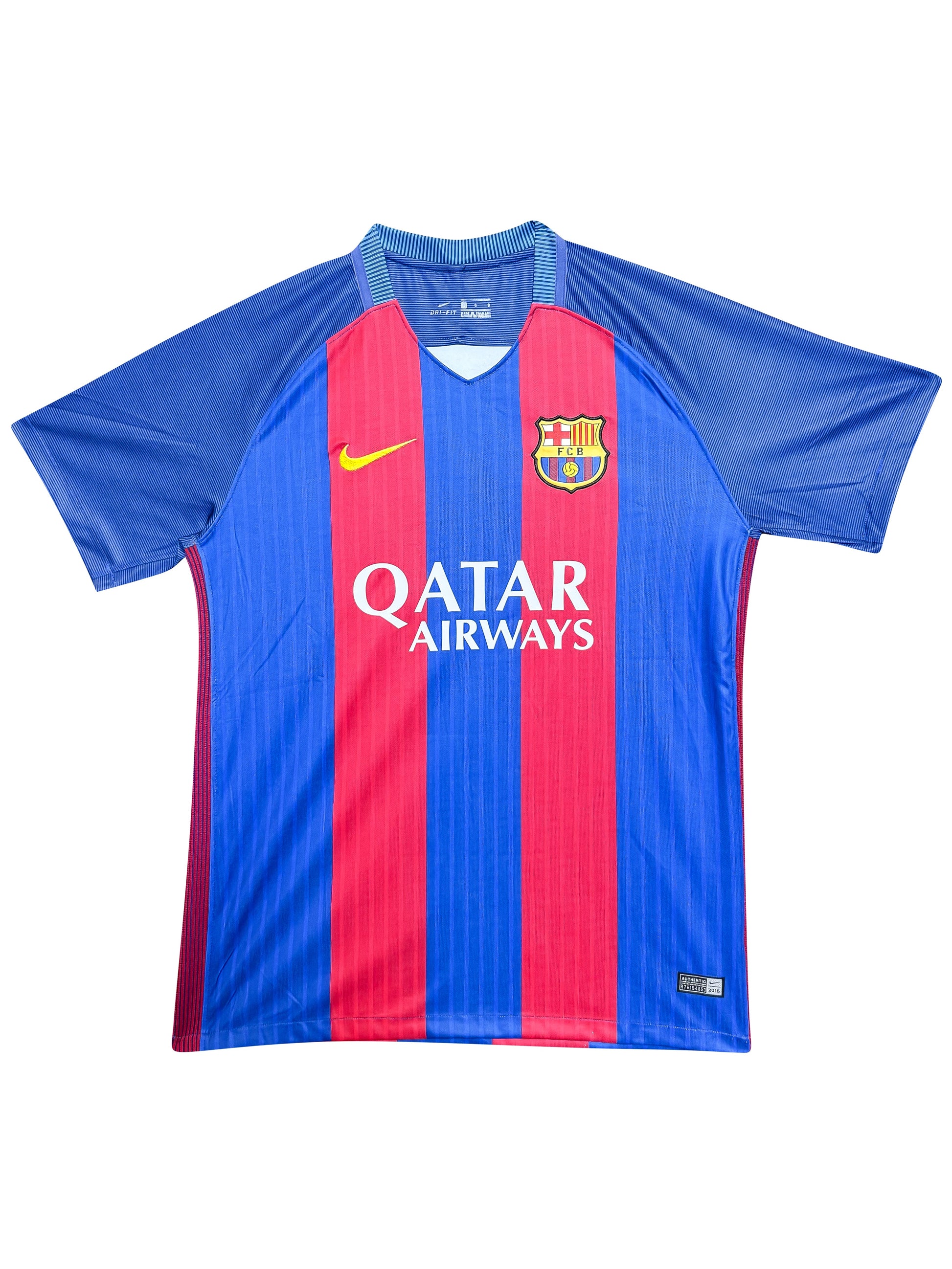 Maillot Authentique FC Barcelone 2016-17  signé parNeymar et certifié par Beckett authentic-signatures
