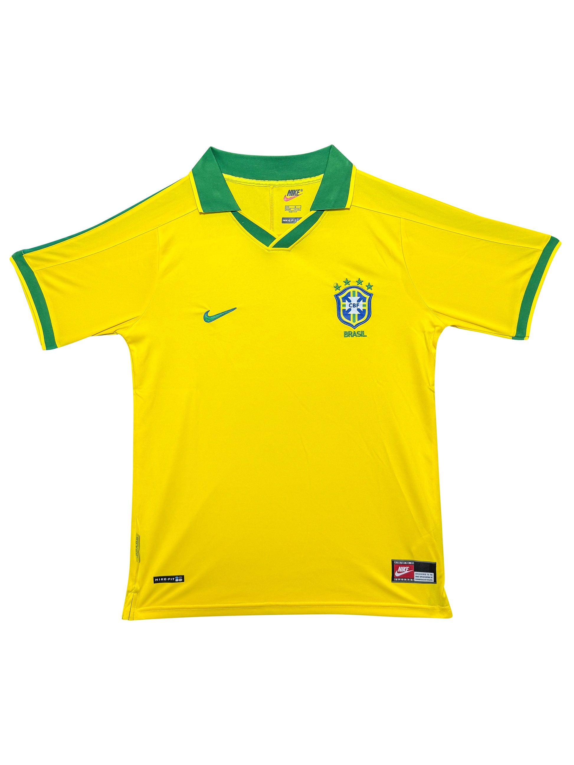 Maillot Authentique Brazil Coupe du Monde 2002 signé par Roberto Carlos et certifié par Beckett authentic-signatures