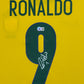 Maillot Authentique Brazil Finale Coupe du Monde 1998 signé par Ronaldo Nazario  et certifié par Beckett authentic-signatures