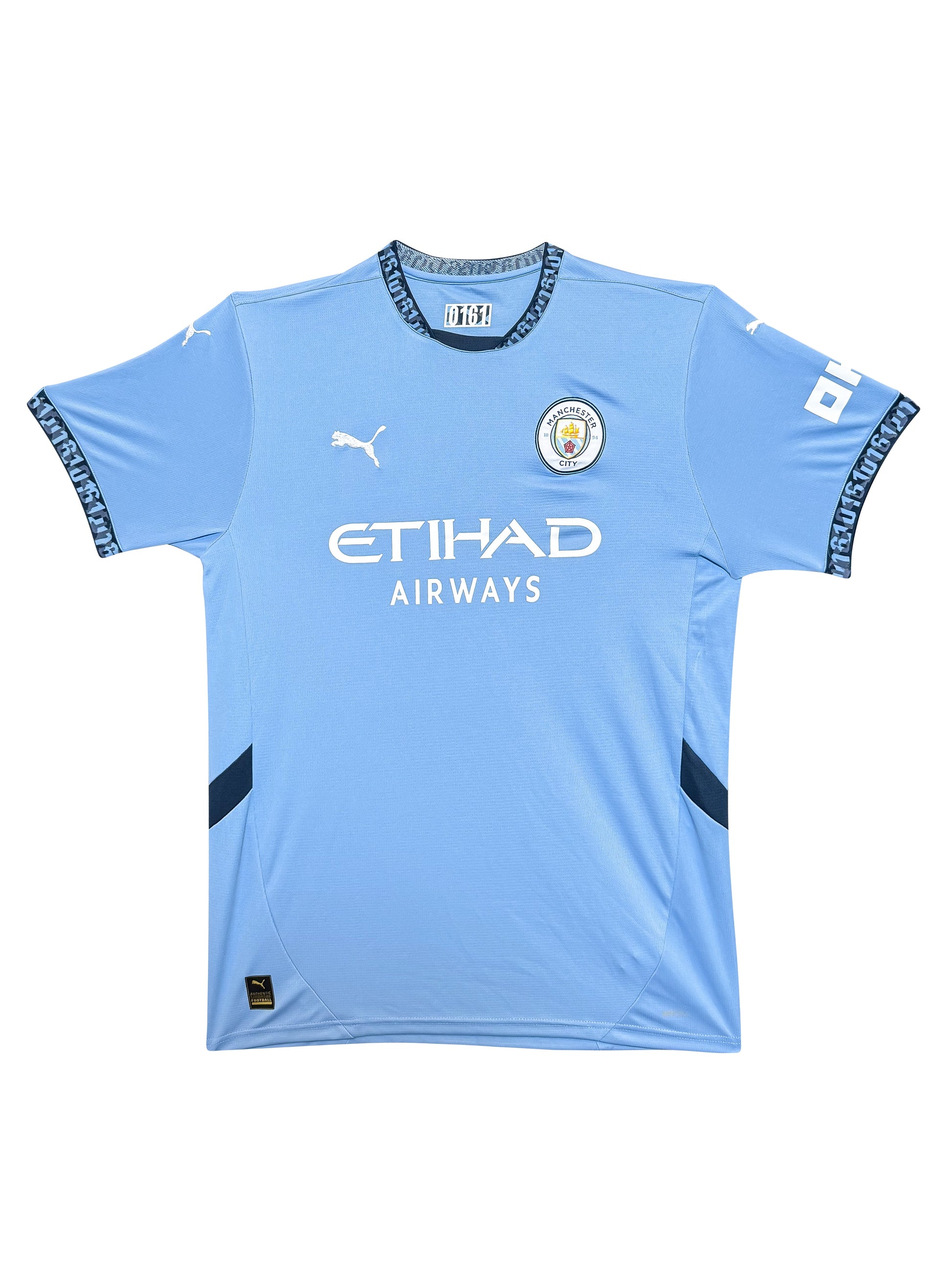 Maillot Authentique Manchester City signé par Erling Haaland et certifié par Beckett authentic-signatures
