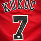 Maillot Custom Domicile Chicago Bulls  signe par Tony Kukoc certifie par JSA