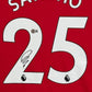 Jadon Sancho Signed Authentic Manchester United Jersey, Certified by Beckett authentic-signatures Football Authentic Signa...