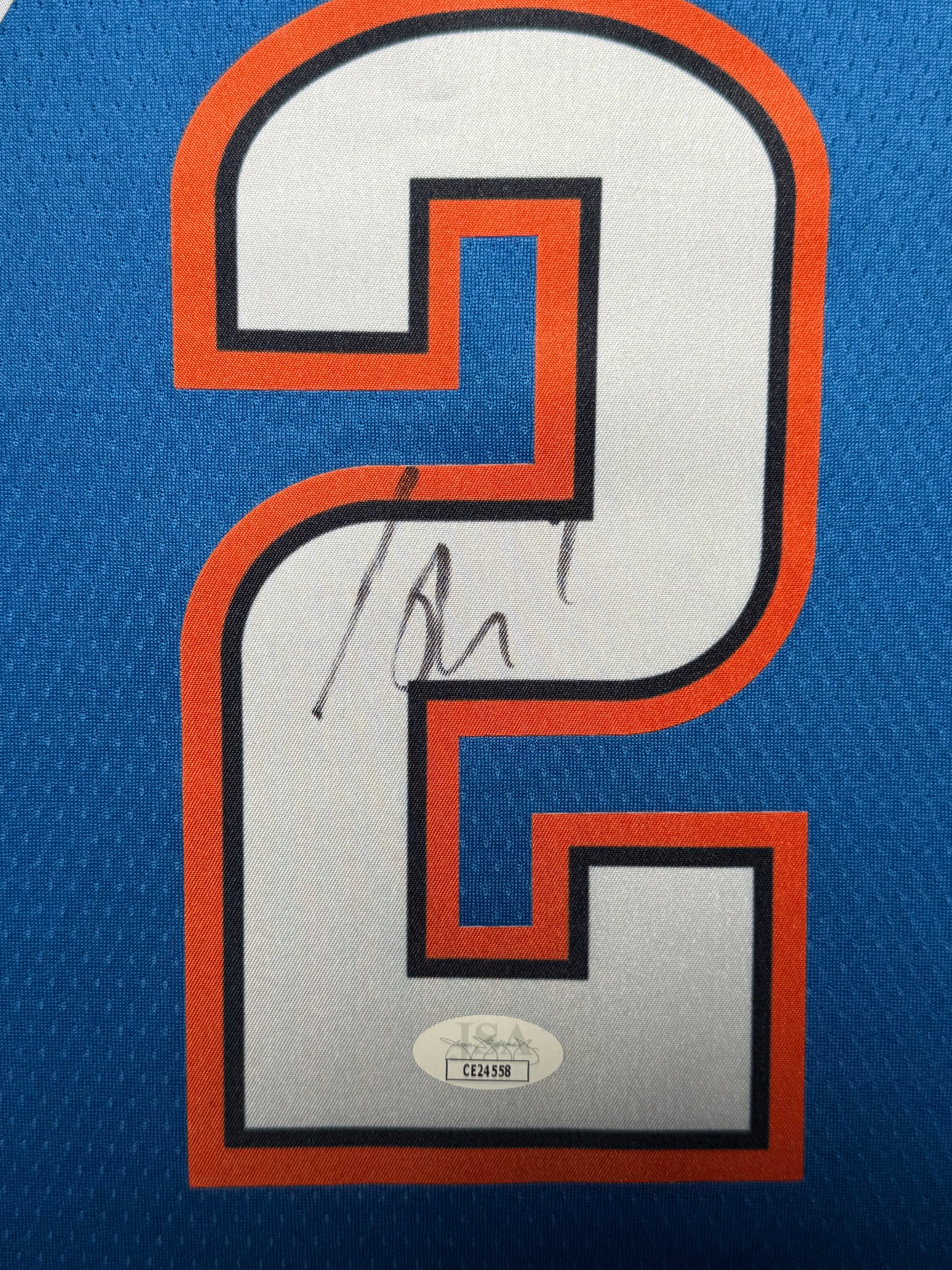 Maillot Authentique Domicile  OKC Thunder signe par Shai Gilgeous Alexander certifie par JSA authentic-signatures