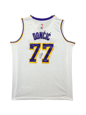 Maillot Swingman Los Angeles Lakers signé par Luka DONCIC et certifié par JSA authentic-signatures