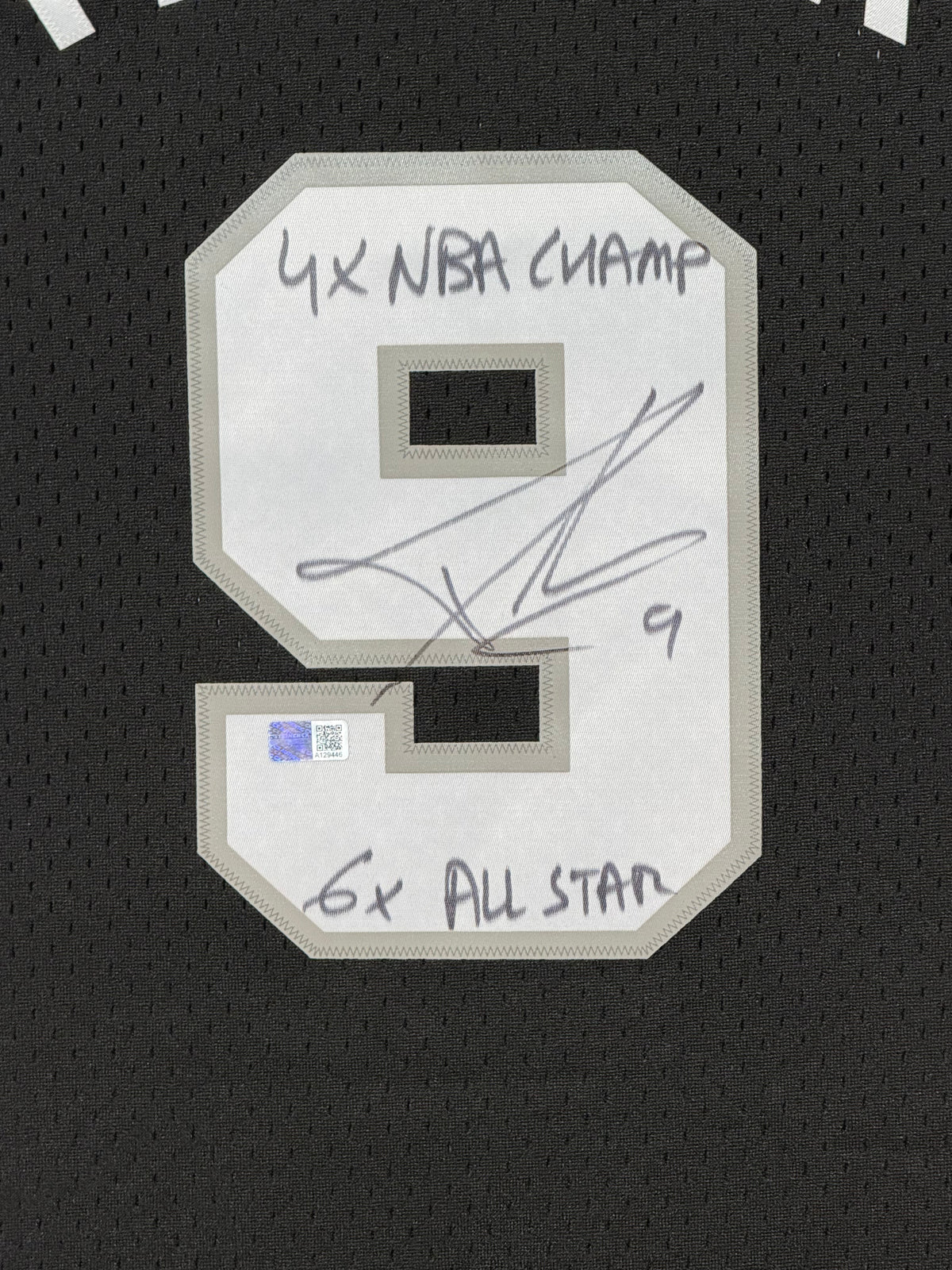 Tony Parker Signed Mitchell & Ness San Antonio Spurs Jersey authentic-signatures NBA Authentic Signatures