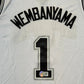 Maillot Authentique San Antonio Spurs signé par Victor WEMBANYAMA et certifié par Beckett authentic-signatures
