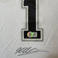 Maillot Authentique San Antonio Spurs signé par Victor WEMBANYAMA et certifié par Beckett authentic-signatures