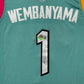 Maillot Authentique San Antonio Spurs signé par Victor WEMBANYAMA et certifié par Beckett authentic-signatures