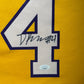 Maillot Authentique Domicile Los Angeles Lakers signe par Dalton Knecht certifie par JSA authentic-signatures