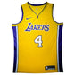 Maillot Authentique Domicile Los Angeles Lakers signe par Dalton Knecht certifie par JSA authentic-signatures