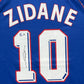 Zinedine Zidane Signed Authentic World Cup Final 1998 France Jersey, Certified by Beckett authentic-signatures Football Au...