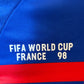 Maillot Authentique Equipe de France Finale Coupe du Monde 1998 signé par Zinedine Zidane et certifié par Beckett authentic-signatures