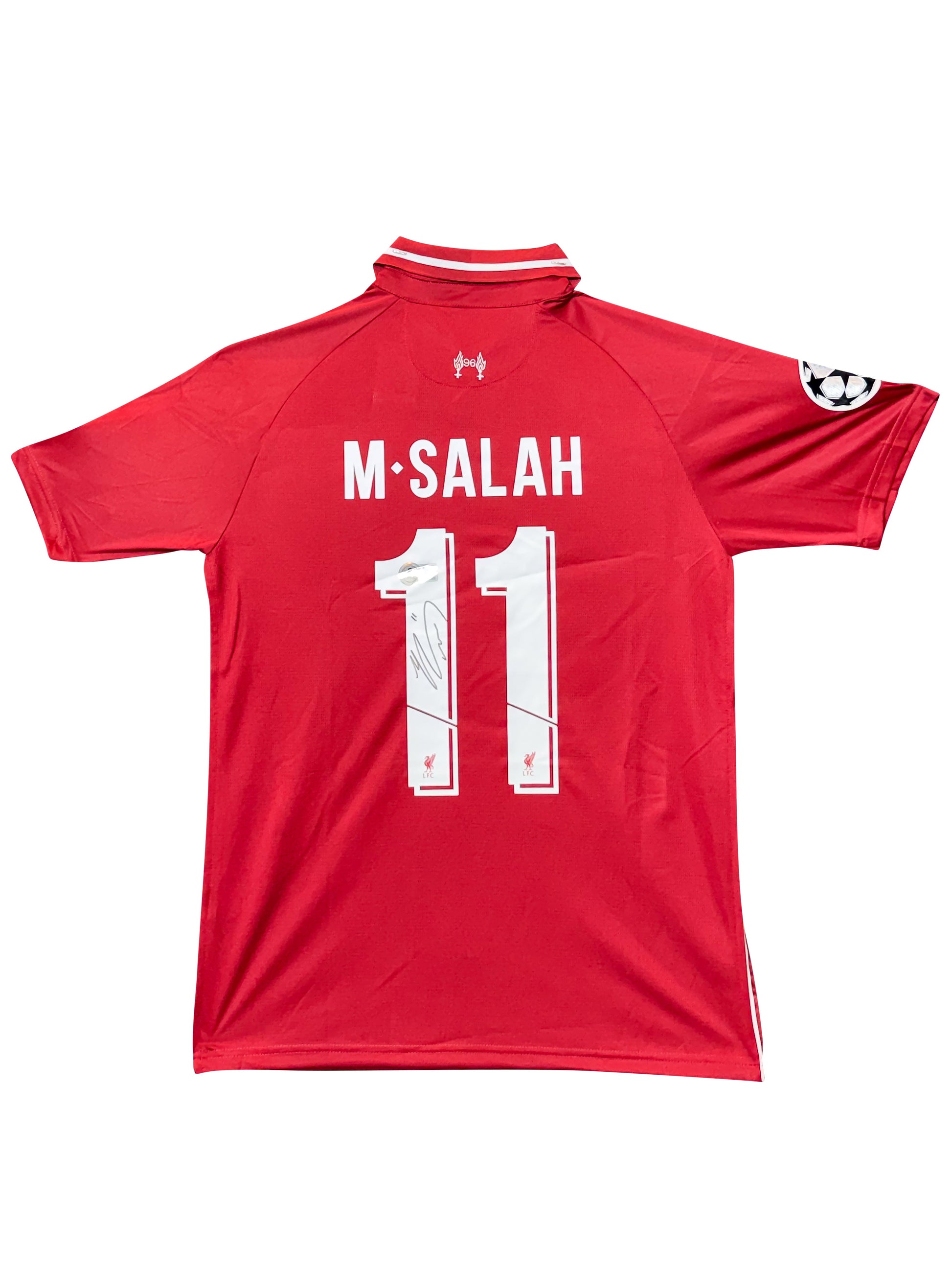 Maillot Authentique Liverpool FC signé par Mohammad Salah et certifié par Beckett authentic-signatures