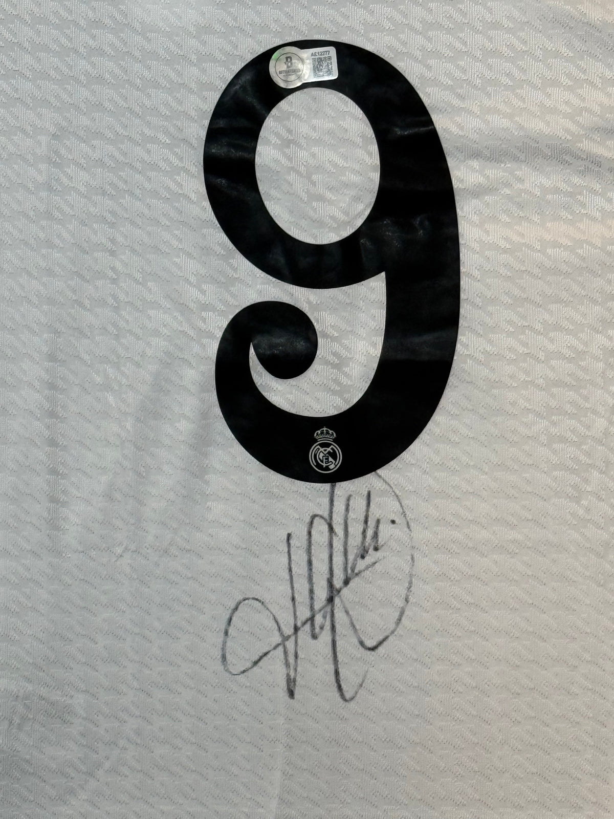 Kylian Mbappé Signed Authentic Real Madrid Jersey, Certified by Beckett authentic-signatures Football Authentic Signatures